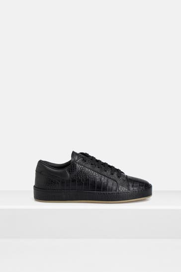 GIUSEPPE ZANOTTI Sneaker schwarz croco