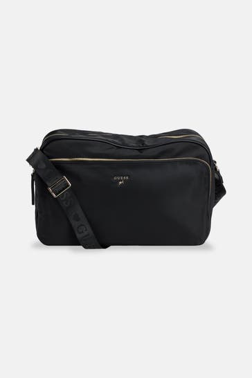 GUESS Umhängetasche schwarz