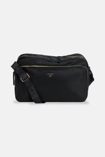 GUESS Umhängetasche schwarz