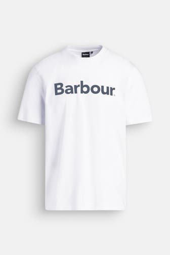 BARBOUR T-Shirt weiß