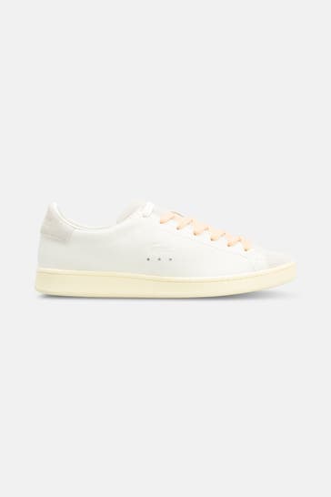 LACOSTE Ledersneaker weiß