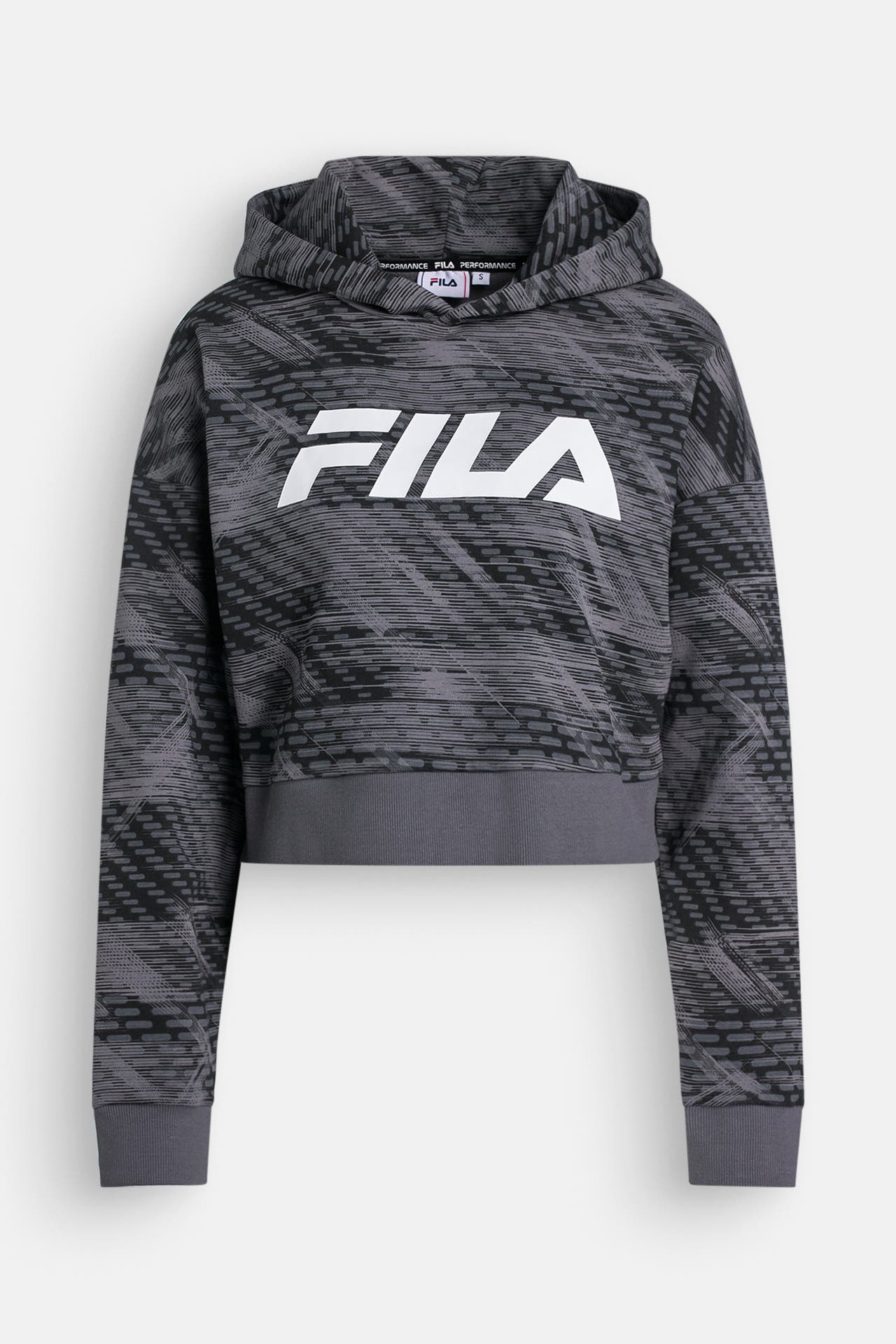 FILA Hoodie 'Terralba' grau gemustert, Bild 1