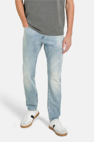 ELIAS RUMELIS Jeans hellblau tapered