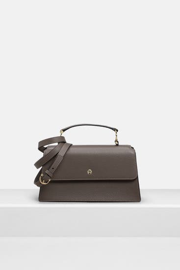 AIGNER - Handtasche 'Delia' steingrau