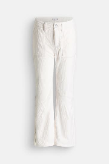 TOMMY HILFIGER Cordhose weiß