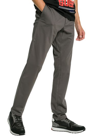 GUESS Stoffhose grau