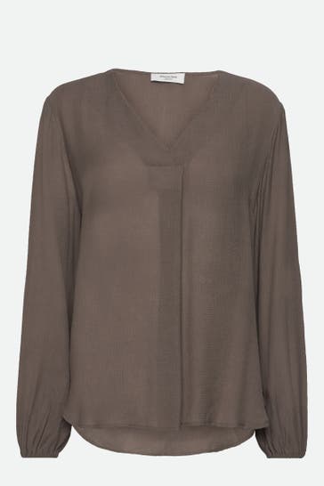ROSEMUNDE Blusenshirt 'Roa' taupe