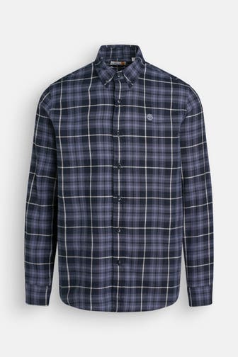 TIMBERLAND Karohemd Regular Fit dunkelblau