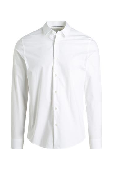 CK JEANS Casual-Hemd weiß