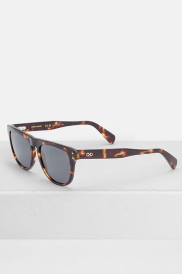 FERRAGAMO Sonnenbrille gemustert