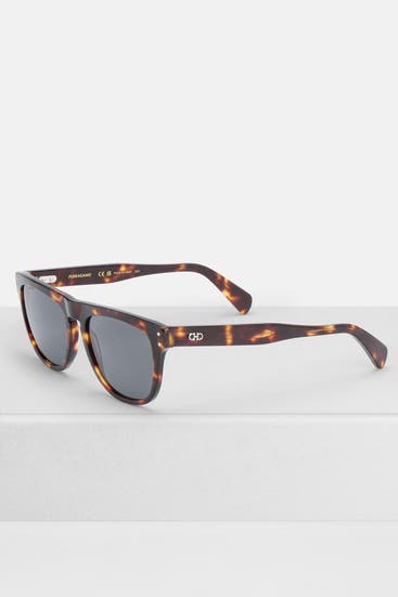 FERRAGAMO - Sonnenbrille gemustert