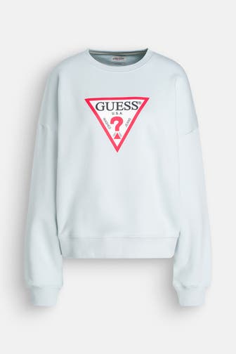 GUESS Sweatshirt hellblau