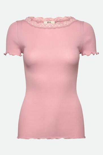 RM BY ROSEMUNDE T-Shirt altrosa