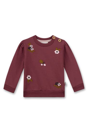 SANETTA Sweatshirt dunklrosa