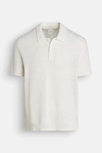 CK JEANS Strick-Polo ecru
