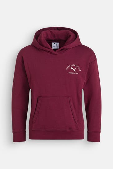 PUMA Hoodie 'Puma Class' weinrot