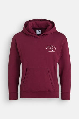 PUMA Hoodie 'Puma Class' weinrot