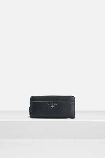 MICHAEL MICHAEL KORS Ledergeldbörse schwarz