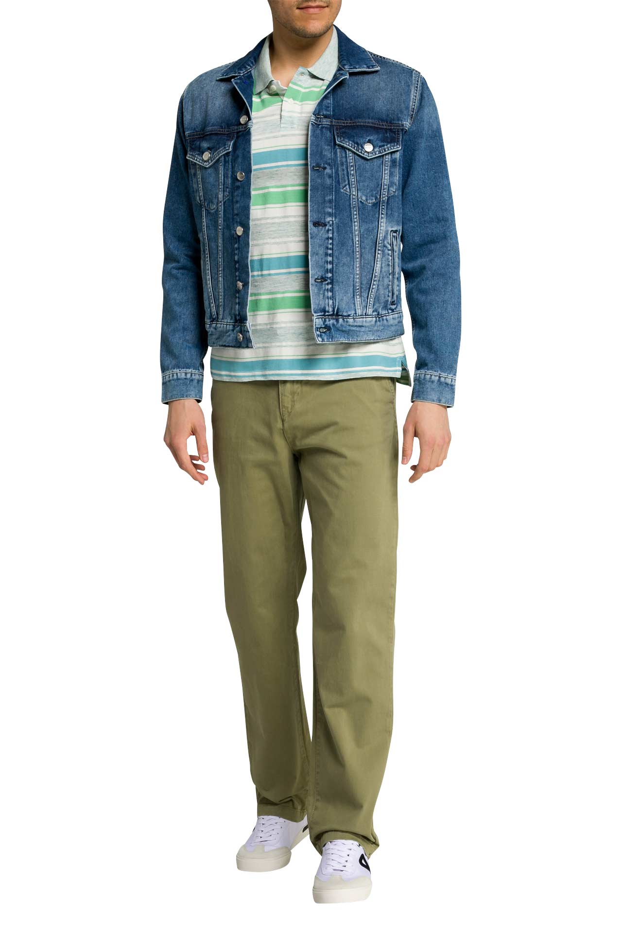 PEPE JEANS Jeansjacke 'Pinner' blau, Bild 1