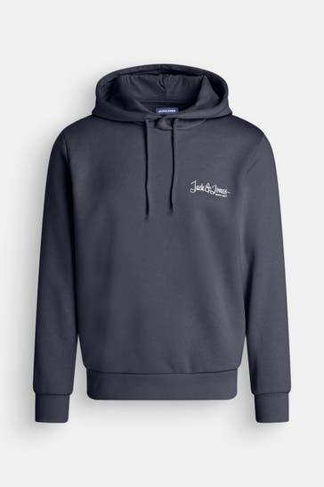 JACK & JONES Hoodie dunkelblau