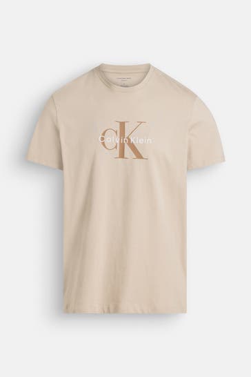 CK JEANS Beige T-Shirt
