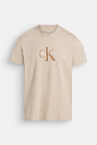 CALVIN KLEIN T-Shirt beige
