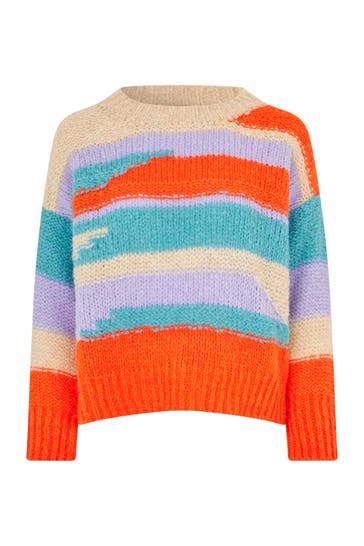 LOLLYS LAUNDRY Strickpullover 'Maxima' mehrfarbig