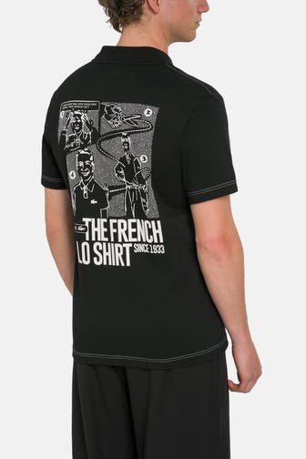 LACOSTE Polo-Shirt schwarz