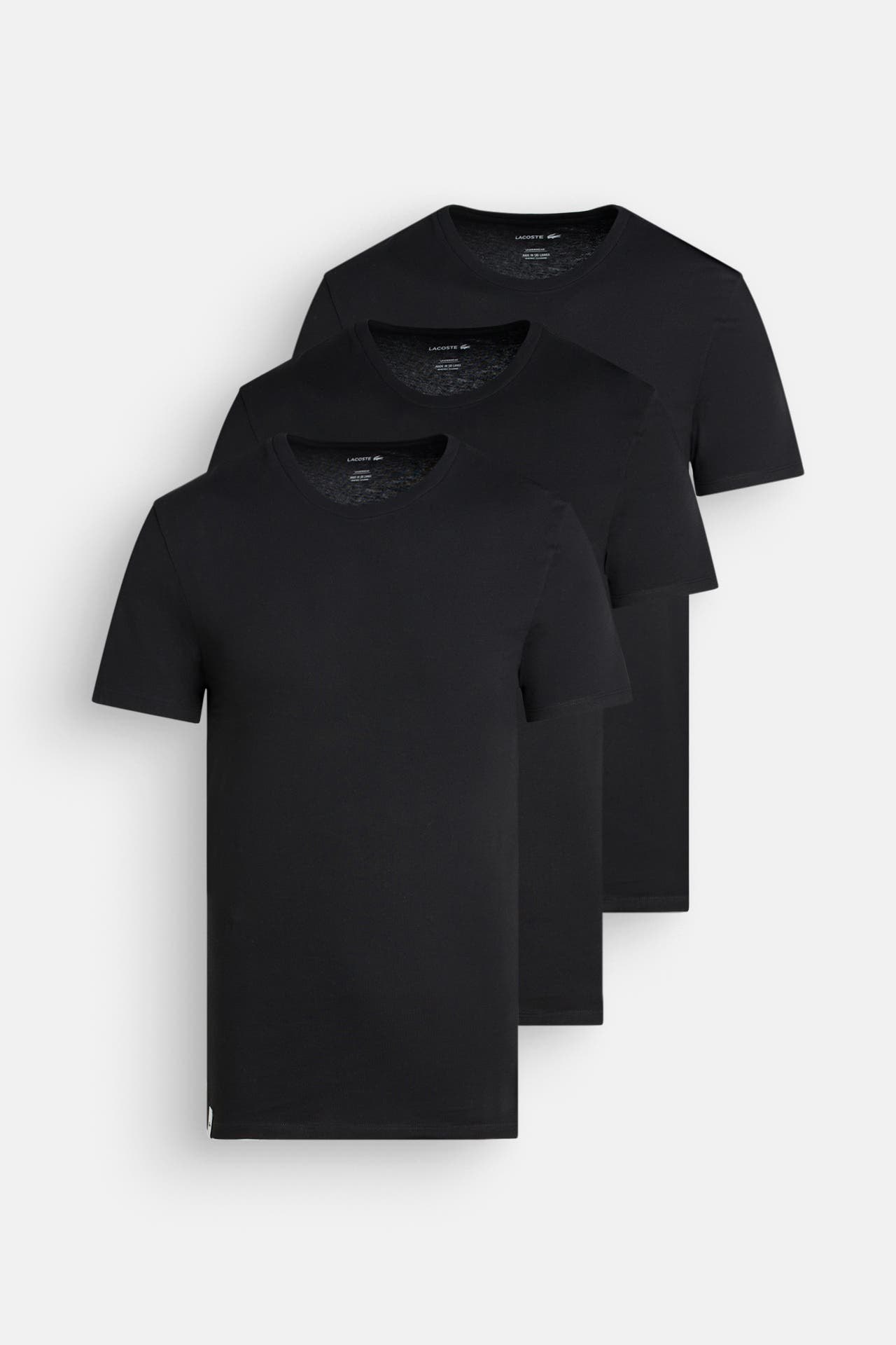 LACOSTE 3er-Pack T-Shirts schwarz, Bild 1