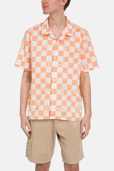 GUESS Kurzarmhemd gemustert