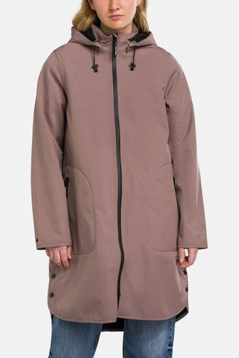 ILSE JACOBSEN Regenmantel taupe