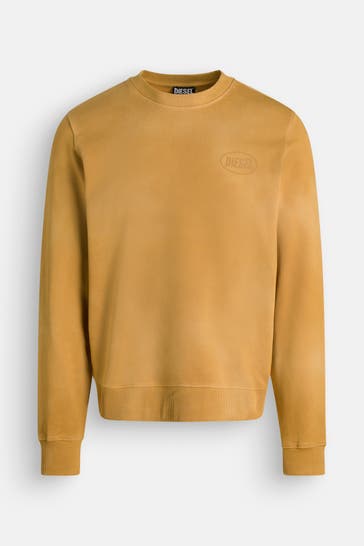 DIESEL Sweatshirt curry