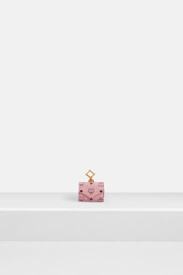 MCM - AirPod ®-Hülle rosa gemustert