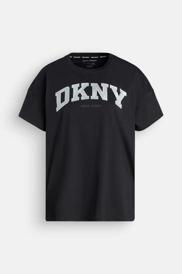 DKNY T-Shirt schwarz