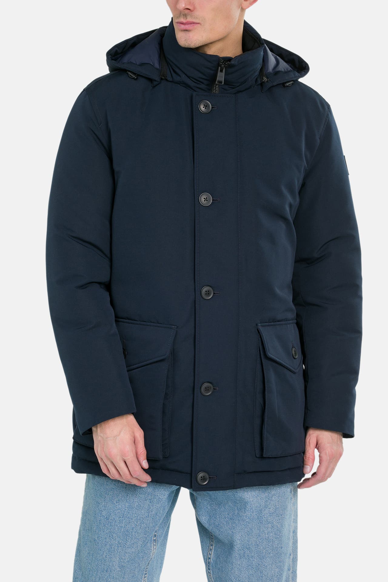 BOSS ORANGE Parka 'Osias' dunkelblau, Bild 1