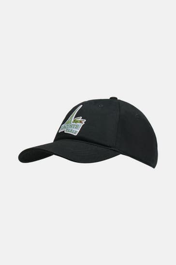 LACOSTE Basecap schwarz