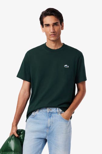 LACOSTE T-Shirt dunkelgrün
