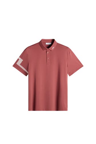 J.LINDEBERG SPORTSWEAR Funktions-Polo burgunder