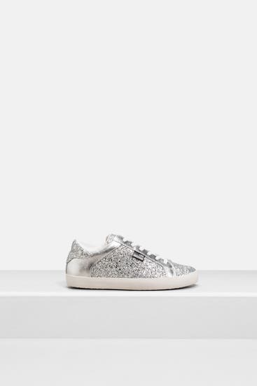 LOVE MOSCHINO - Sneaker silber