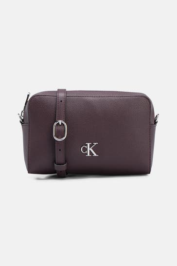 CALVIN KLEIN Umhängetasche aubergine