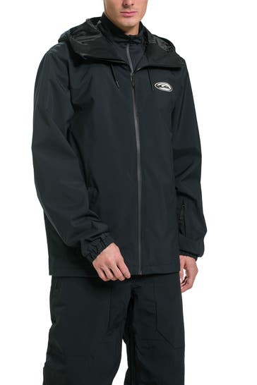 QUIKSILVER Skijacke 'High in the hood' schwarz