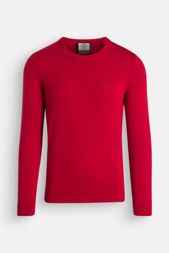 AERONAUTICA MILITARE Strickpullover dunkelrot