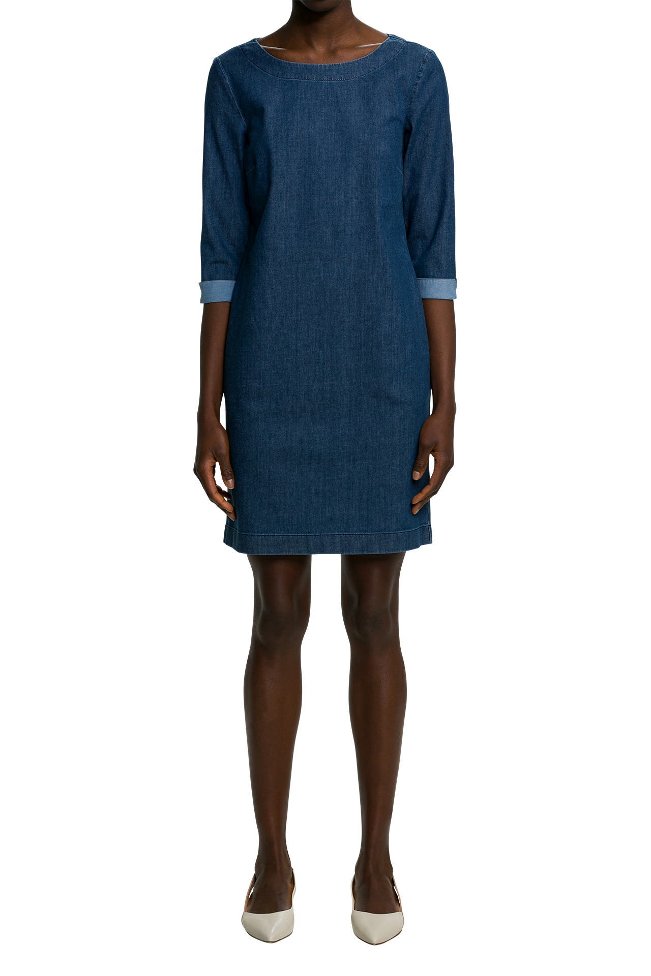 COMMA, Jeanskleid blau, Bild 1