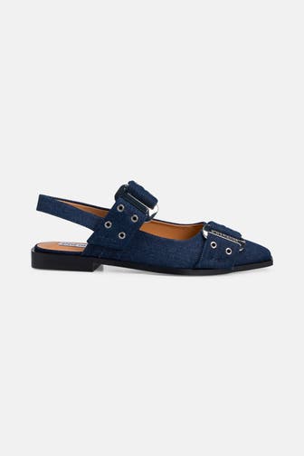 STEVE MADDEN Sling-Ballerinas 'Grand Ave' blau