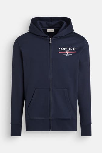 GANT Sweatjacke navy