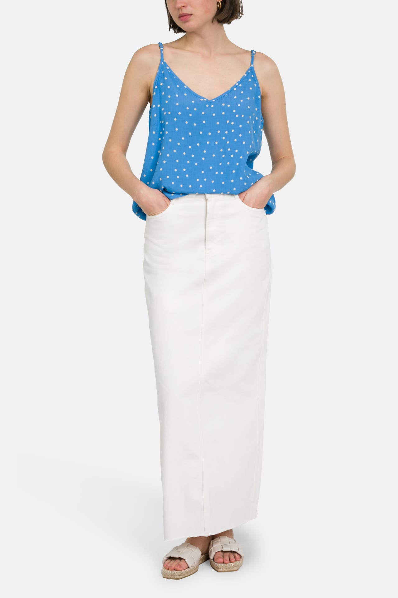 LOLLYS LAUNDRY Top 'Vianell' gepunktet, Bild 1