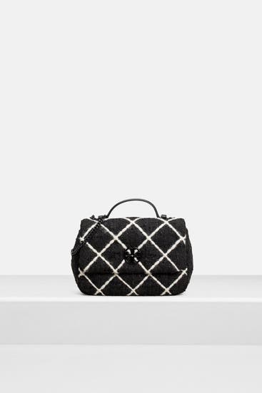 TORY BURCH - Tasche 'Willa Tweed' gemustert