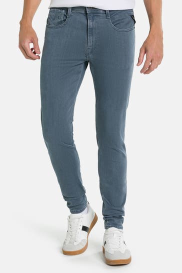 REPLAY Jeans 'Bronny' graublau slim