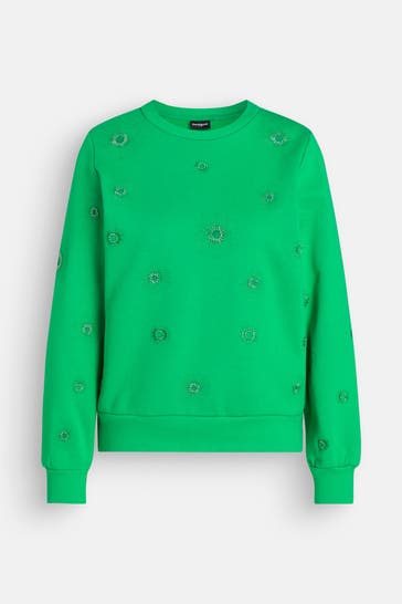 DESIGUAL Sweatshirt neongrün