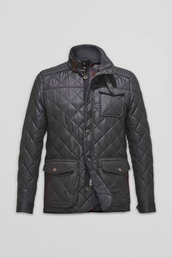 HANDSTICH Light-Steppjacke 'Kent' grau